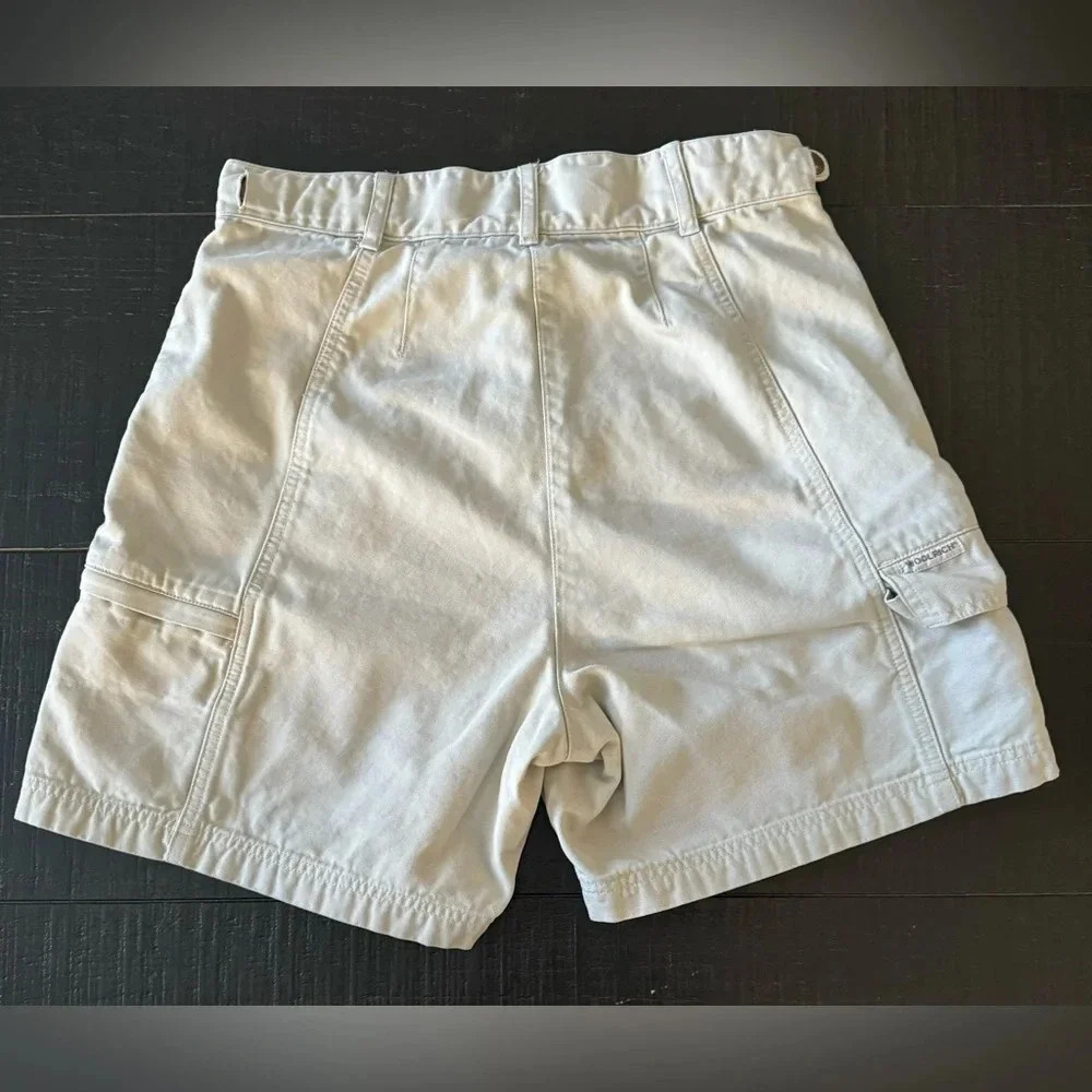 Vintage Woolrich High Rise Khaki Shorts Womens Size 8 Safari - Picture 2 of 5